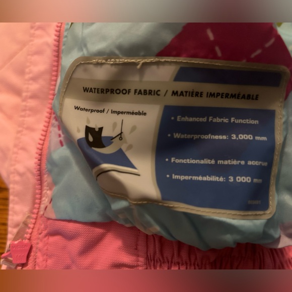 Columbia Kids' Pink Waterproof Jacket (Size 4/5) - Picture 5 of 8
